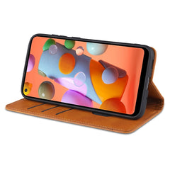 AZNS Magnetic Calf Texture Horizontal Flip Leather Case with Card Slots & Holder & Wallet, For Samsung Galaxy A11, For Samsung Galaxy A21s, For Samsung Galaxy A31, For Samsung Galaxy A41