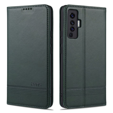 AZNS Magnetic Calf Texture Horizontal Flip Leather Case with Card Slots & Holder & Wallet, For vivo X30 / X30 Pro, For vivo X50 / X50 Pro, For vivo Y50, For vivo Z6