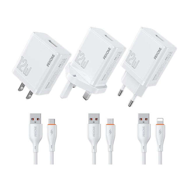 WK WP-U76 Kinkong 12W USB Charger Set