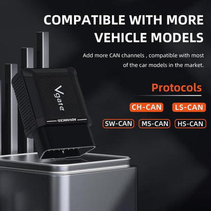 Vgate vLinker MS 12V / 24V Bluetooth Car OBD2 Scanner, vLinker MS