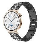 18mm For Huawei GT5/GT4 41mm / OPPO Watch X2 Mini / Black