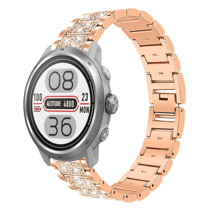 xDfind Diamond Jewelry Steel Watch Band, 22mm For Huawei Watch GT5/GT5 Pro/4/4 Pro, 20mm For COROS APEX 2 42mm / PACE 2, 22mm For Fossil Gen 5 Carlyle/Julianna/Garrett, 12mm