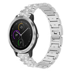 20mm For Garmin GarminMove Sport / vivoactive3 / Silver