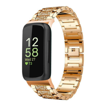 xDfind Diamond Jewelry Steel Watch Band, 20mm For Amazfit Active 2 / GTS4 Mini, 22mm For Huawei Watch GT5/GT5 Pro/4/4 Pro, 22mm For Fossil Gen 5 Carlyle/Julianna/Garrett, 12mm