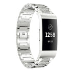 For Fitbit Charge 4 / 3 18mm / Silver