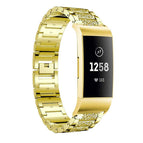 For Fitbit Charge 4 / 3 18mm / Gold