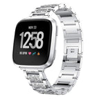 For Fitbit Versa 4 / 3 / Sense2 / 1 20mm / Silver