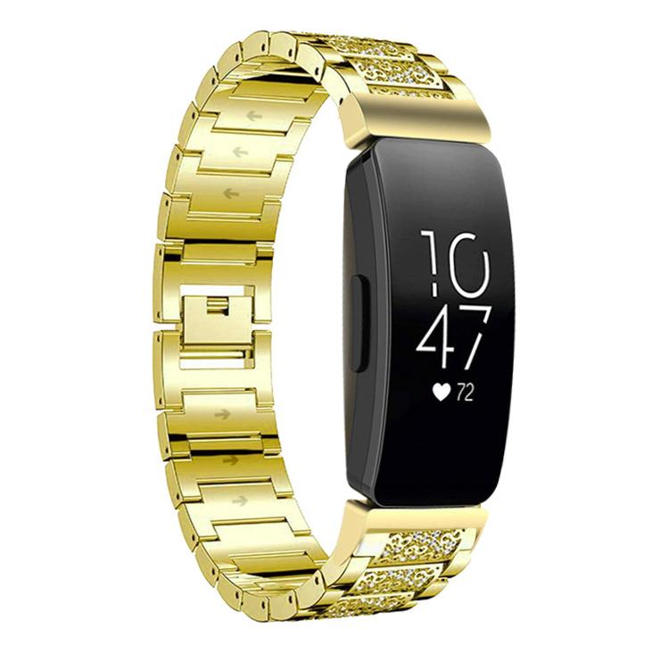 xDfind Diamond Jewelry Stainless Steel Watch Band, For Fitbit Charge 6 / 5 18mm, For Fitbit Inspire 3 12mm, For Fitbit Versa 4 / 3 / Sense2 / 1 20mm, For Fitbit Luxe / Special Edition 12mm, For Fitbit Inspire 2 / Ace 3 14mm, For Fitbit Charge 4 / 3 18mm