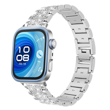 xDfind Diamond Jewelry Stainless Steel Watch Band, For Huawei Watch Fit 5 / Fit 5 Pro 20mm, For Huawei Band 10 / 9 / 8 14mm