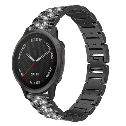 xDfind Diamond Jewelry Stainless Steel Watch Band, For Garmin Fenix 8/7S/6S/5S 20mm 18mm