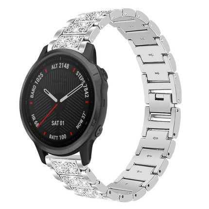 xDfind Diamond Jewelry Stainless Steel Watch Band, For Garmin Fenix 8/7S/6S/5S 20mm 18mm