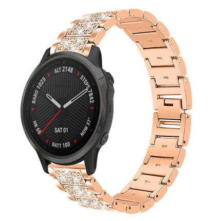 xDfind Diamond Jewelry Stainless Steel Watch Band, For Garmin Fenix 8/7S/6S/5S 20mm 18mm