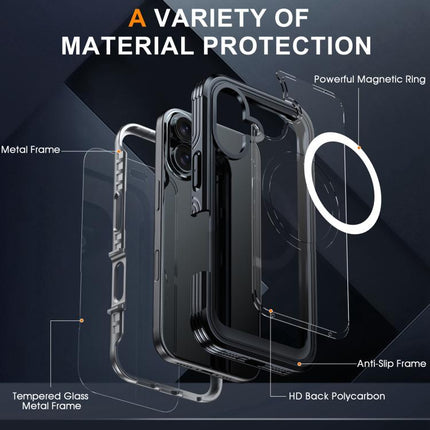 Life Waterproof MagSafe Magnetic Rugged Phone Case, For iPhone 17, For iPhone Air