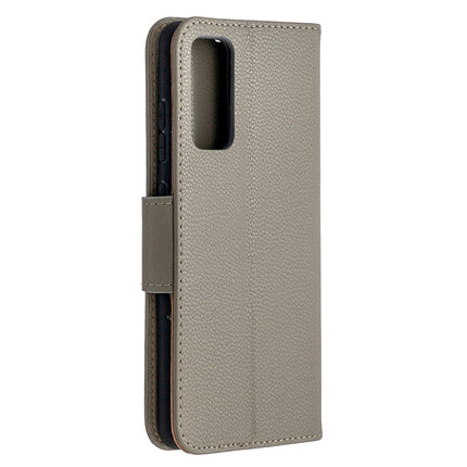 Litchi Texture Pure Color Horizontal Flip PU Leather Case with Holder & Card Slots & Wallet & Lanyard, For Galaxy S20 FE 5G / S20 Lite, For Samsung Galaxy S20 FE 5G / S20 Lite