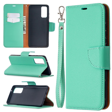 Litchi Texture Pure Color Horizontal Flip PU Leather Case with Holder & Card Slots & Wallet & Lanyard, For Galaxy S20 FE 5G / S20 Lite, For Samsung Galaxy S20 FE 5G / S20 Lite