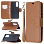 For Galaxy S20 FE 5G / S20 Lite / Brown