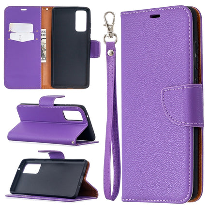 Litchi Texture Pure Color Horizontal Flip PU Leather Case with Holder & Card Slots & Wallet & Lanyard, For Galaxy S20 FE 5G / S20 Lite, For Samsung Galaxy S20 FE 5G / S20 Lite