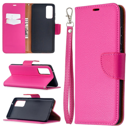 Litchi Texture Pure Color Horizontal Flip PU Leather Case with Holder & Card Slots & Wallet & Lanyard, For Galaxy S20 FE 5G / S20 Lite, For Samsung Galaxy S20 FE 5G / S20 Lite