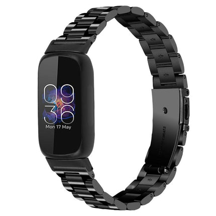 xDfind Three Beads Quick Release Metal Watch Band, 12mm