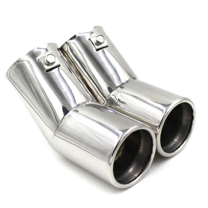 Car Modified Stainless Steel Exhaust Pipe Tail Throat, For Bora 2002-2008