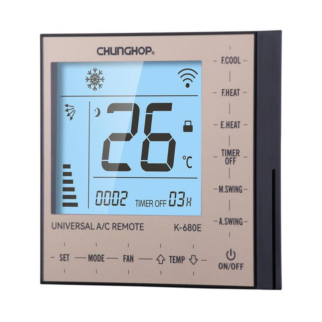 CHUNGHOP K-680E Universal Air Conditioner Remote Control