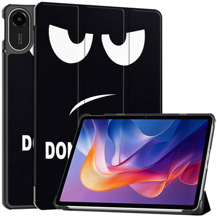 Custer Painted 3-Fold Stand Leather Smart Tablet Case, For Xiaomi Redmi Pad 2 SE 9.7 2026, For Xiaomi Redmi Pad 2