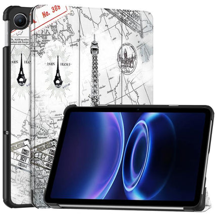 Custer Painted 3-Fold Stand Leather Smart Tablet Case, For Xiaomi Redmi Pad 2 SE 9.7 2026, For Xiaomi Redmi Pad 2