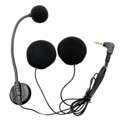 Motorcycle Half Helmet Intercom Headset Microphone
