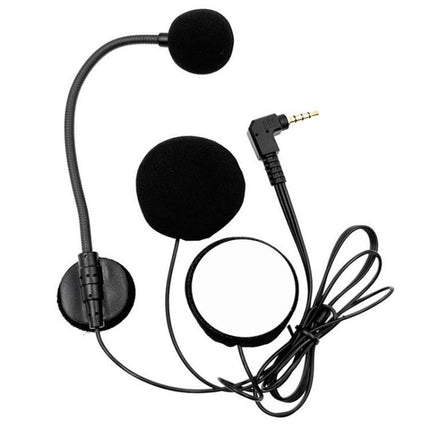 Motorcycle Half Helmet Intercom Headset Microphone