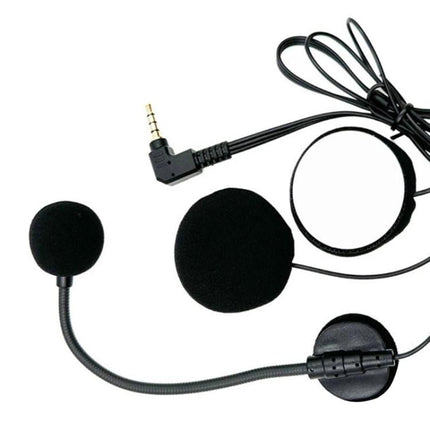 Motorcycle Half Helmet Intercom Headset Microphone