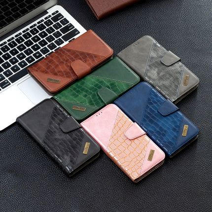 Matching Color Crocodile Texture Horizontal Flip PU Leather Case with Wallet & Holder & Card Slots, For Galaxy S20 FE 5G / S20 Lite