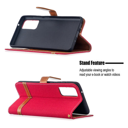 Color Matching Denim Texture Horizontal Flip Leather Case with Holder & Card Slots & Wallet & Lanyard, For Galaxy S20 FE 5G / S20 Lite
