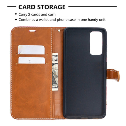 Color Matching Denim Texture Horizontal Flip Leather Case with Holder & Card Slots & Wallet & Lanyard, For Galaxy S20 FE 5G / S20 Lite