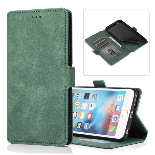 Retro Magnetic Closing Clasp Horizontal Flip Leather Case with Holder & Card Slots & Photo Frame & Wallet, For iPhone 6, For iPhone 6 Plus, For iPhone SE 2022 / SE 2020 / 8 / 7, For iPhone 8 Plus / 7 Plus, For iPhone 11