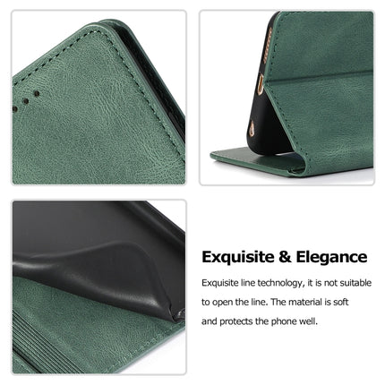 Retro Magnetic Closing Clasp Horizontal Flip Leather Case with Holder & Card Slots & Photo Frame & Wallet, For iPhone 6, For iPhone 6 Plus, For iPhone SE 2022 / SE 2020 / 8 / 7, For iPhone 8 Plus / 7 Plus