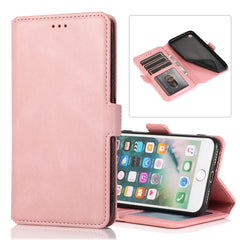 Retro Magnetic Closing Clasp Horizontal Flip Leather Case with Holder & Card Slots & Photo Frame & Wallet, For iPhone 6, For iPhone 6 Plus, For iPhone SE 2022 / SE 2020 / 8 / 7, For iPhone 8 Plus / 7 Plus, For iPhone 11