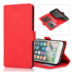 Retro Magnetic Closing Clasp Horizontal Flip Leather Case with Holder & Card Slots & Photo Frame & Wallet, For iPhone 6, For iPhone 6 Plus, For iPhone SE 2022 / SE 2020 / 8 / 7, For iPhone 8 Plus / 7 Plus, For iPhone 11