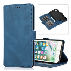 Retro Magnetic Closing Clasp Horizontal Flip Leather Case with Holder & Card Slots & Photo Frame & Wallet, For iPhone 6, For iPhone 6 Plus, For iPhone SE 2022 / SE 2020 / 8 / 7, For iPhone 8 Plus / 7 Plus, For iPhone 11