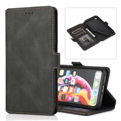 Retro Magnetic Closing Clasp Horizontal Flip Leather Case with Holder & Card Slots & Photo Frame & Wallet, For iPhone 11 Pro, For iPhone 11 Pro Max, For iPhone XS / X, For iPhone XR, For iPhone XS Max