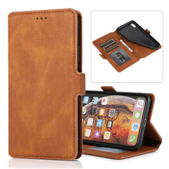 Retro Magnetic Closing Clasp Horizontal Flip Leather Case with Holder & Card Slots & Photo Frame & Wallet, For iPhone 11 Pro, For iPhone 11 Pro Max, For iPhone XS / X, For iPhone XR, For iPhone XS Max