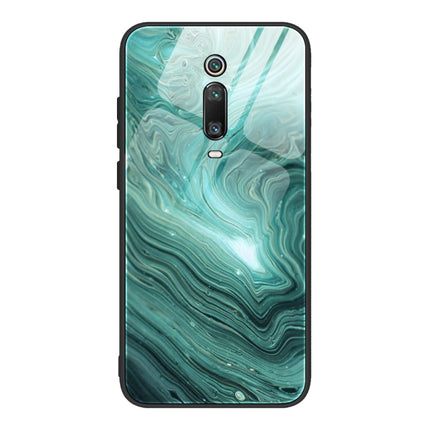 Marble Pattern Glass Protective Case, For Xiaomi Redmi K20 / K20 Pro / Mi 9T, For Xiaomi Redmi Note 9, For Xiaomi Redmi Note 9S / Note 9 Pro