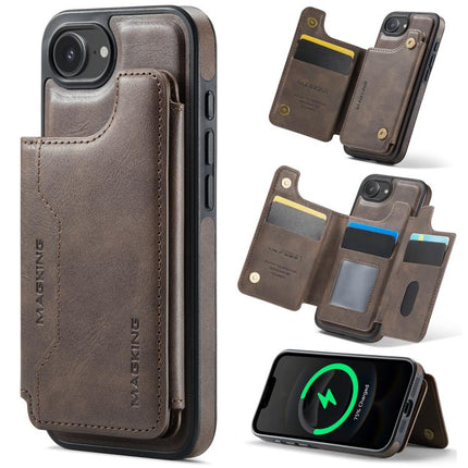 MAGKING K3 Series MagSafe RFID Card Bag Detachable Phone Case, For iPhone 17e / 16e, For iPhone 17, For iPhone 16 Pro Max, For iPhone 16 Pro