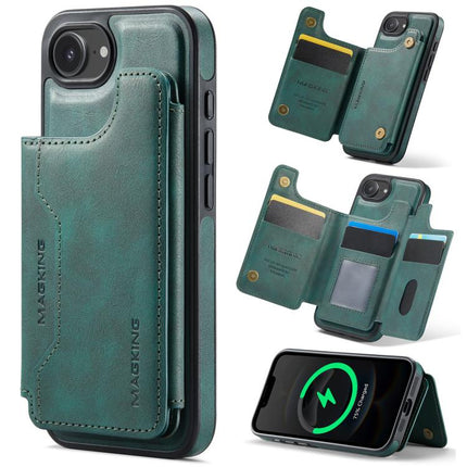 MAGKING K3 Series MagSafe RFID Card Bag Detachable Phone Case, For iPhone 17e / 16e, For iPhone 17, For iPhone 16 Pro Max, For iPhone 16 Pro