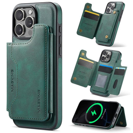 MAGKING K3 Series MagSafe RFID Card Bag Detachable Phone Case, For iPhone 17e / 16e, For iPhone 17, For iPhone 16 Pro Max, For iPhone 16 Pro