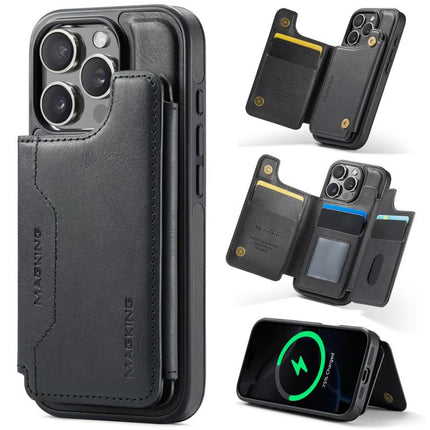 MAGKING K3 Series MagSafe RFID Card Bag Detachable Phone Case, For iPhone 17e / 16e, For iPhone 17, For iPhone 16 Pro Max, For iPhone 16 Pro