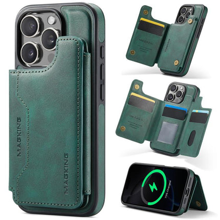 MAGKING K3 Series MagSafe RFID Card Bag Detachable Phone Case, For iPhone 17e / 16e, For iPhone 17, For iPhone 16 Pro Max, For iPhone 16 Pro