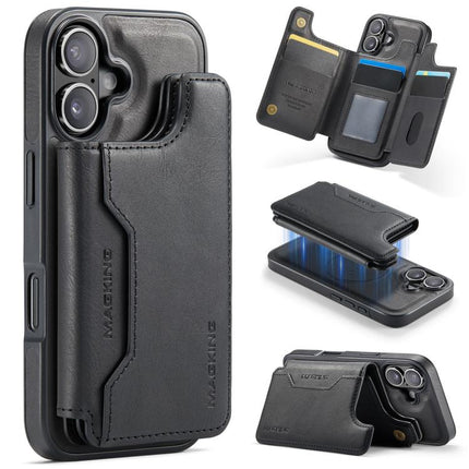 MAGKING K3 Series MagSafe RFID Card Bag Detachable Phone Case, For iPhone 17e / 16e, For iPhone 17, For iPhone 16 Pro Max, For iPhone 16 Pro