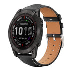 For Garmin Fenix 8/7X/6X/5X 26mm 22mm / Black