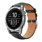 For Garmin Fenix 8/7/6/5 22mm 20mm / Black