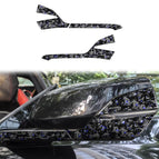 Rearview Mirror, Left Driver / Blue